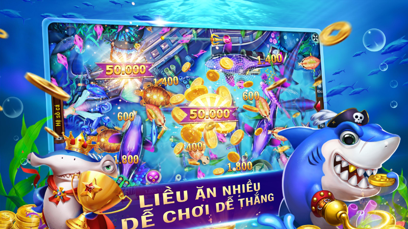 Các loại sinh vật trong bắn cá đảo giấu vàng